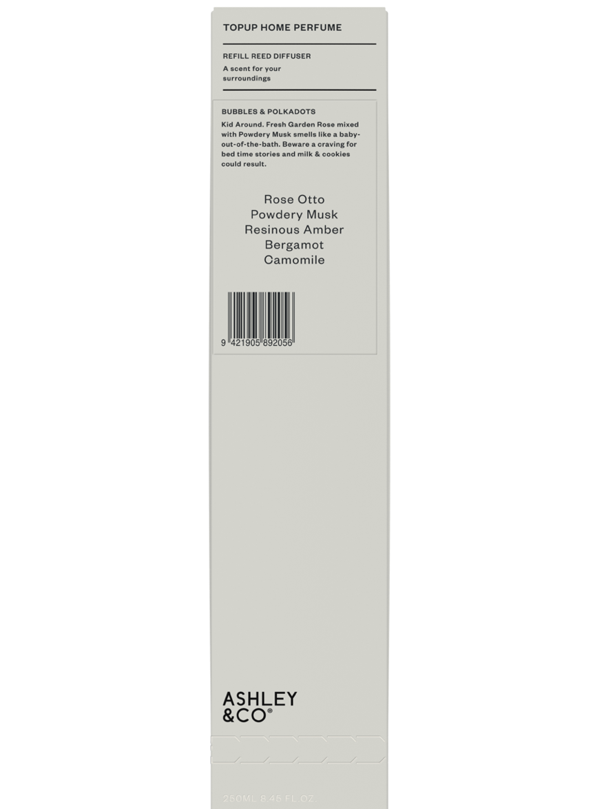Ashley & Co Home Perfume TopUp Tui & Kahili - packaging