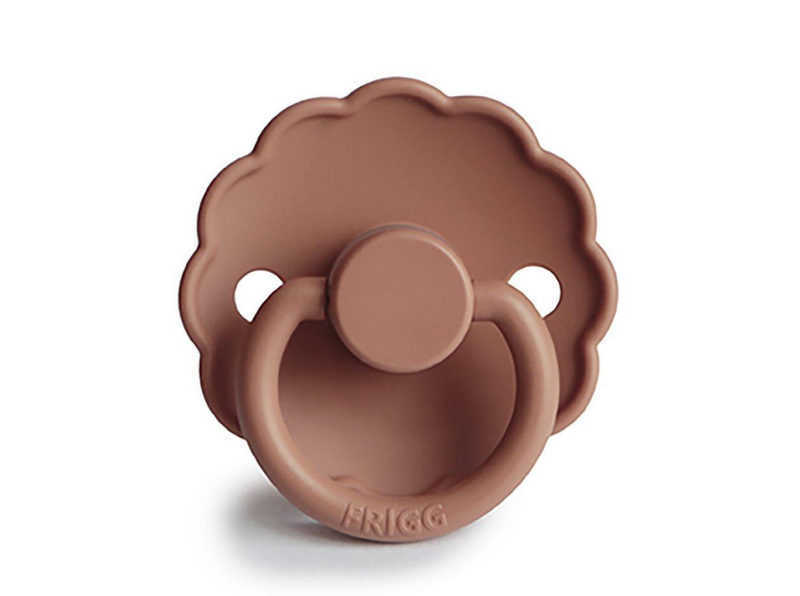 FRIGG - Daisy Pacifier Latex - Rose Gold S/2 - DiSTiNCT