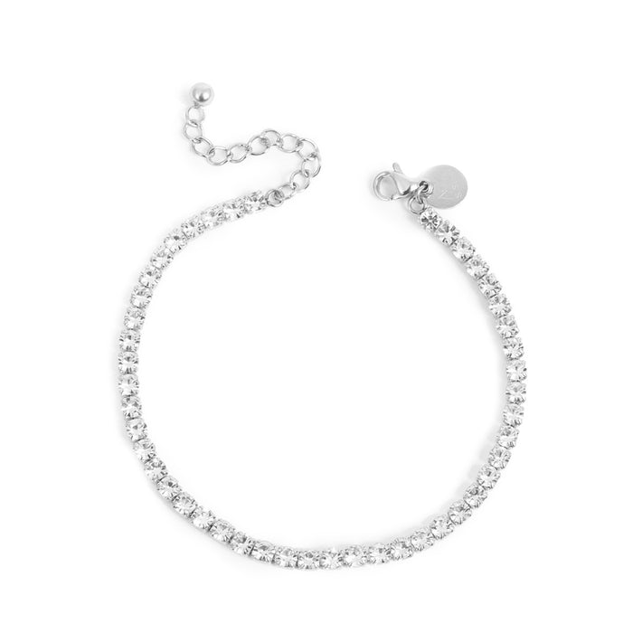 A & C OSLO - Tennis Bracelet Silver