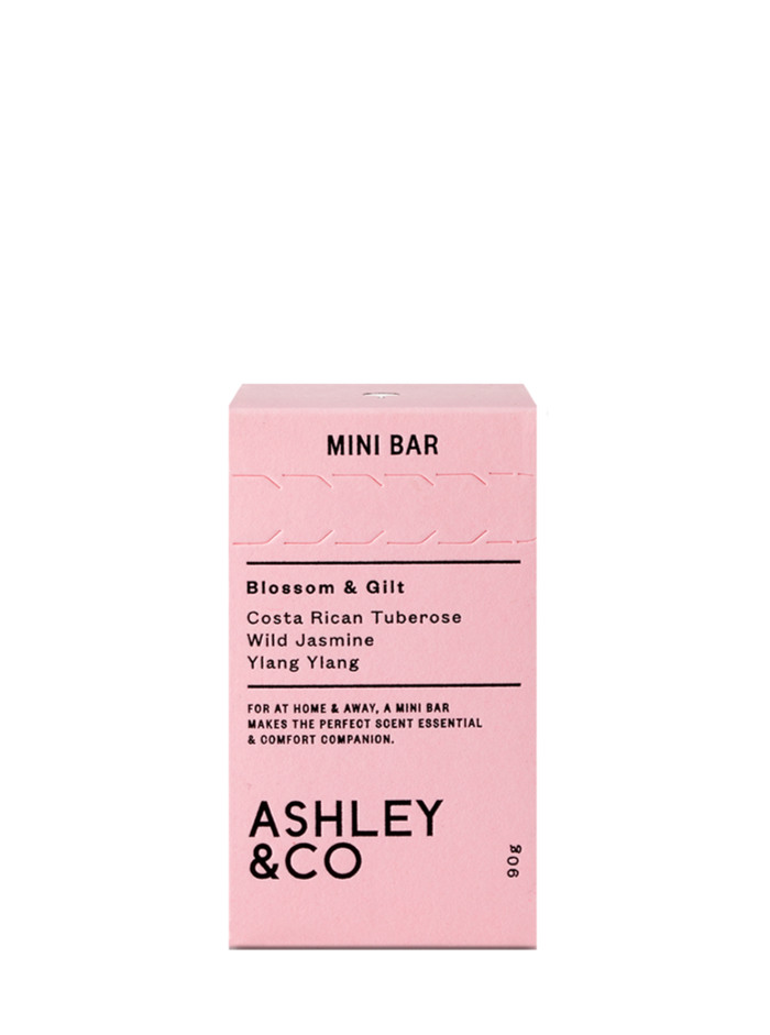 ASHLEY & CO Mini Bar - Blossom & Gilt - DiSTiNCT
