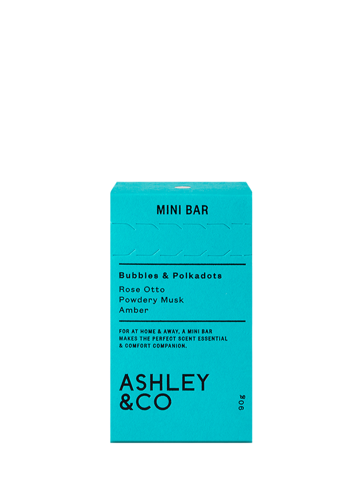 ASHLEY & CO Mini Bar - Bubbles & Polkadots - DiSTiNCT