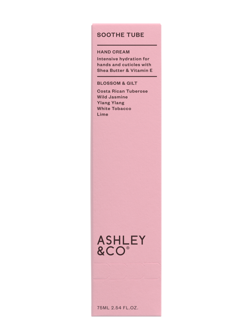 ASHLEY & CO Soothe Tube - Blossom & Gilt - DiSTiNCT