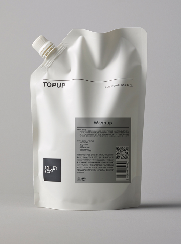ASHLEY & CO WashUp TopUp - Parakeets & Pearls - DiSTiNCT