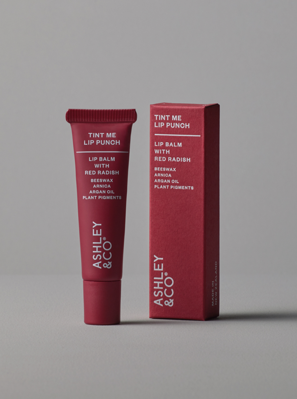 Ashley & Co - Tint Me - Red Raddish - Lip Punch 15ml - DiSTiNCT