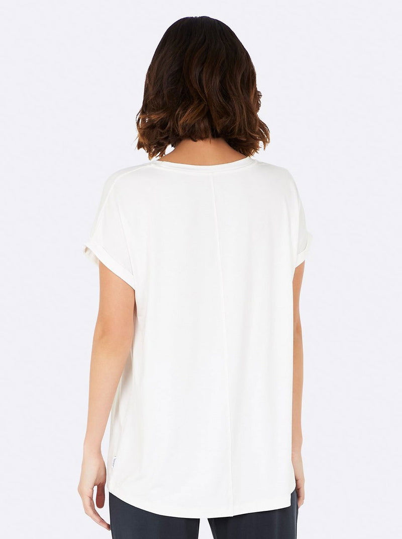 BOODY - Downtime Lounge Top Natural White - DiSTiNCT