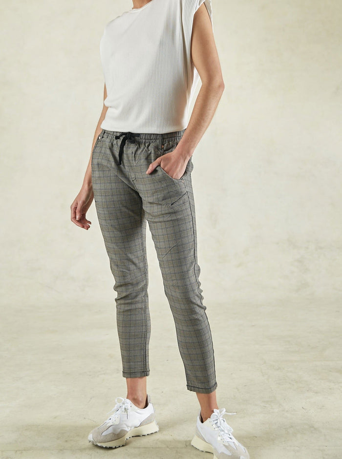 DRICOPER - Active Jeans - Vintage Cobalt Check - DiSTiNCT