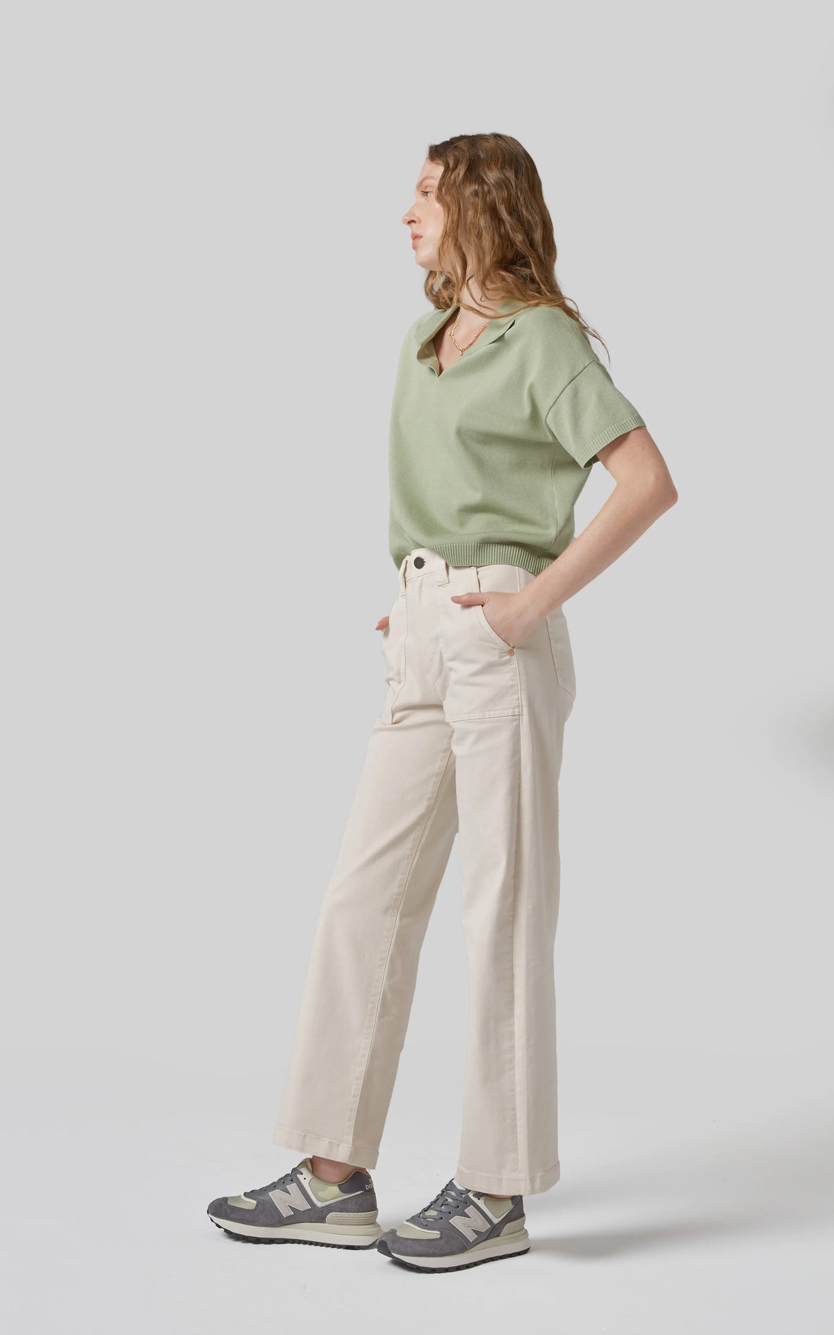 DRICOPER - Marfa Trousers - Cream