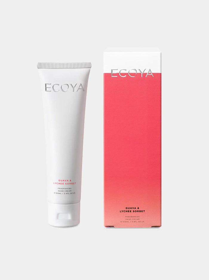 ECOYA  - Hand Cream - Guava & Lychee - DiSTiNCT
