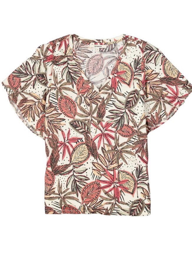 GARCIA - Rouge T-Shirt - DiSTiNCT