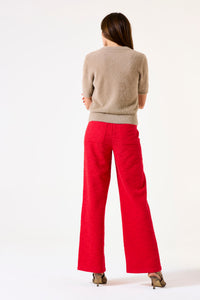 GARCIA - Fluffy Jumper - Taupe