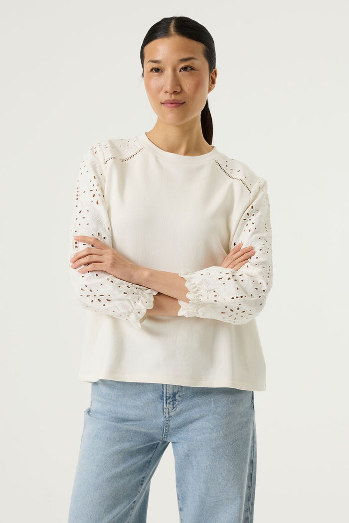 GARCIA -  Sweater - Ecru