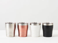 HUSKI - Short Tumbler - Brushed Stainless - DiSTiNCT