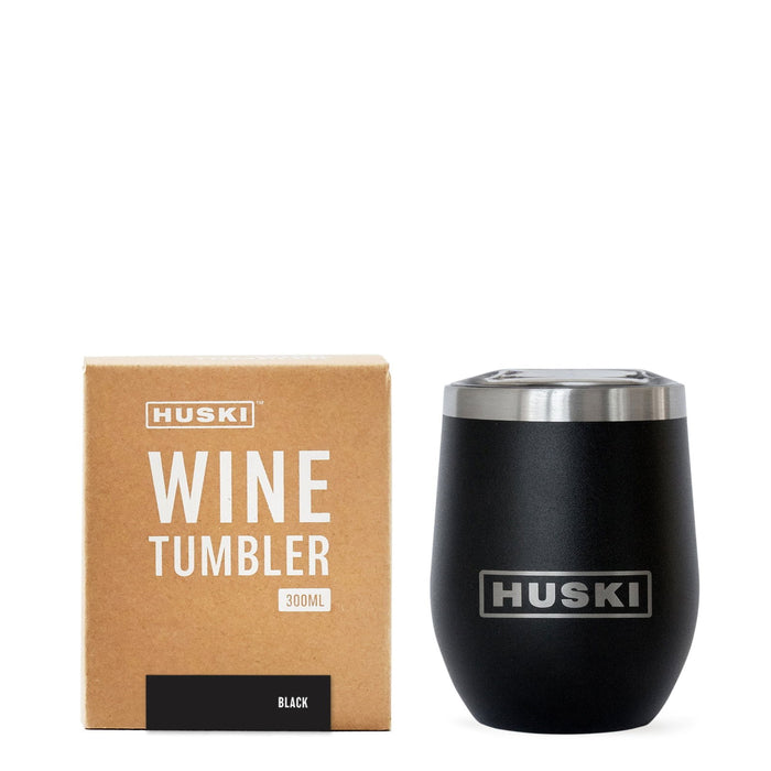 HUSKI - Wine Tumbler Black - DiSTiNCT