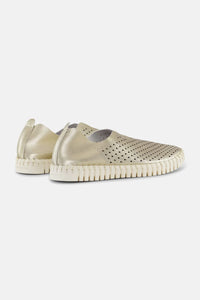 ILSE JACOBSEN - Metalic Slip on - Platin