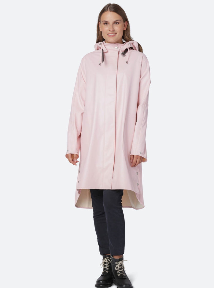 ILSE JACOBSEN - RAIN71 Light Detachable Hood Coat - Lavender Pink - DiSTiNCT