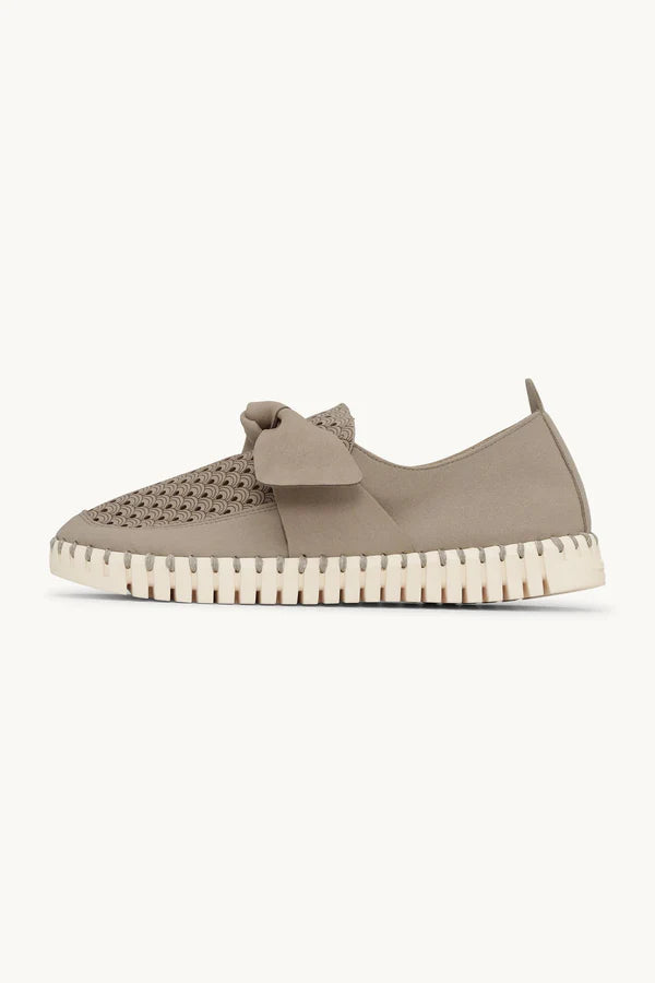 ILSE JACOBSEN - Microfiber Loafer - Coriander / Pearled Ivory