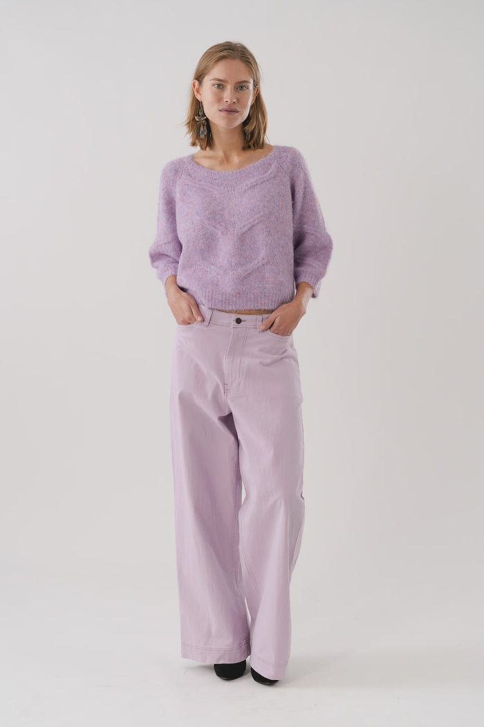 LOLLYS LAUNDRY - Florida Pants Lavender