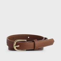 KATHRYN WILSON - Lauren Belt - Walnut Calf