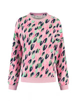 POM AMSTERDAM - Animal Pink Sweater