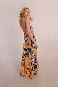 MOLLY BRACKEN - Ladies Woven Dress - Mango Yellow Jane