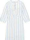 GARCIA - White Blue Striped Dress