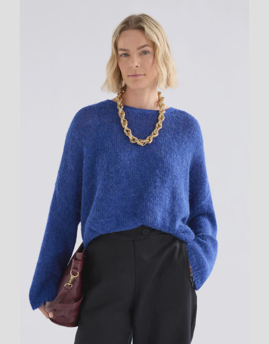 ELK - Agna Sweater - Deep Cobalt