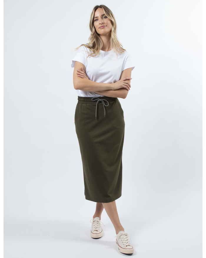 STELLA + GEMMA - Essentials Skirt - Khaki