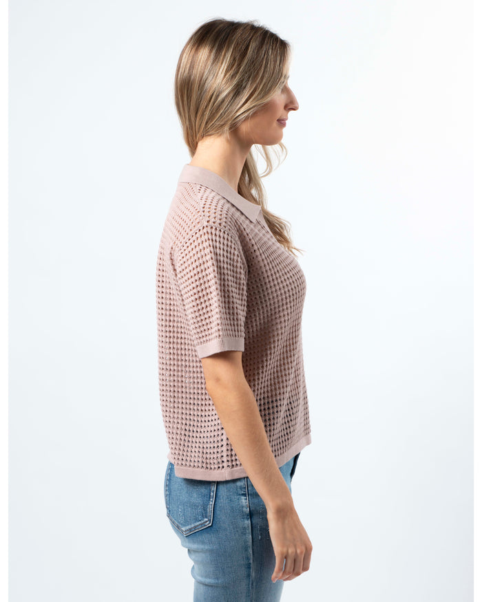 STELLA + GEMMA - Jonah Knit Top Blush