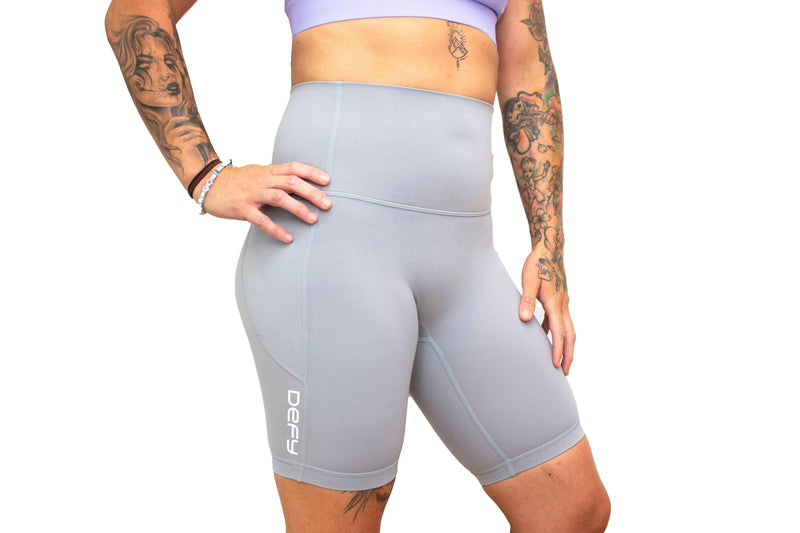DEFY - Grace Bike Short - Rhino Grey
