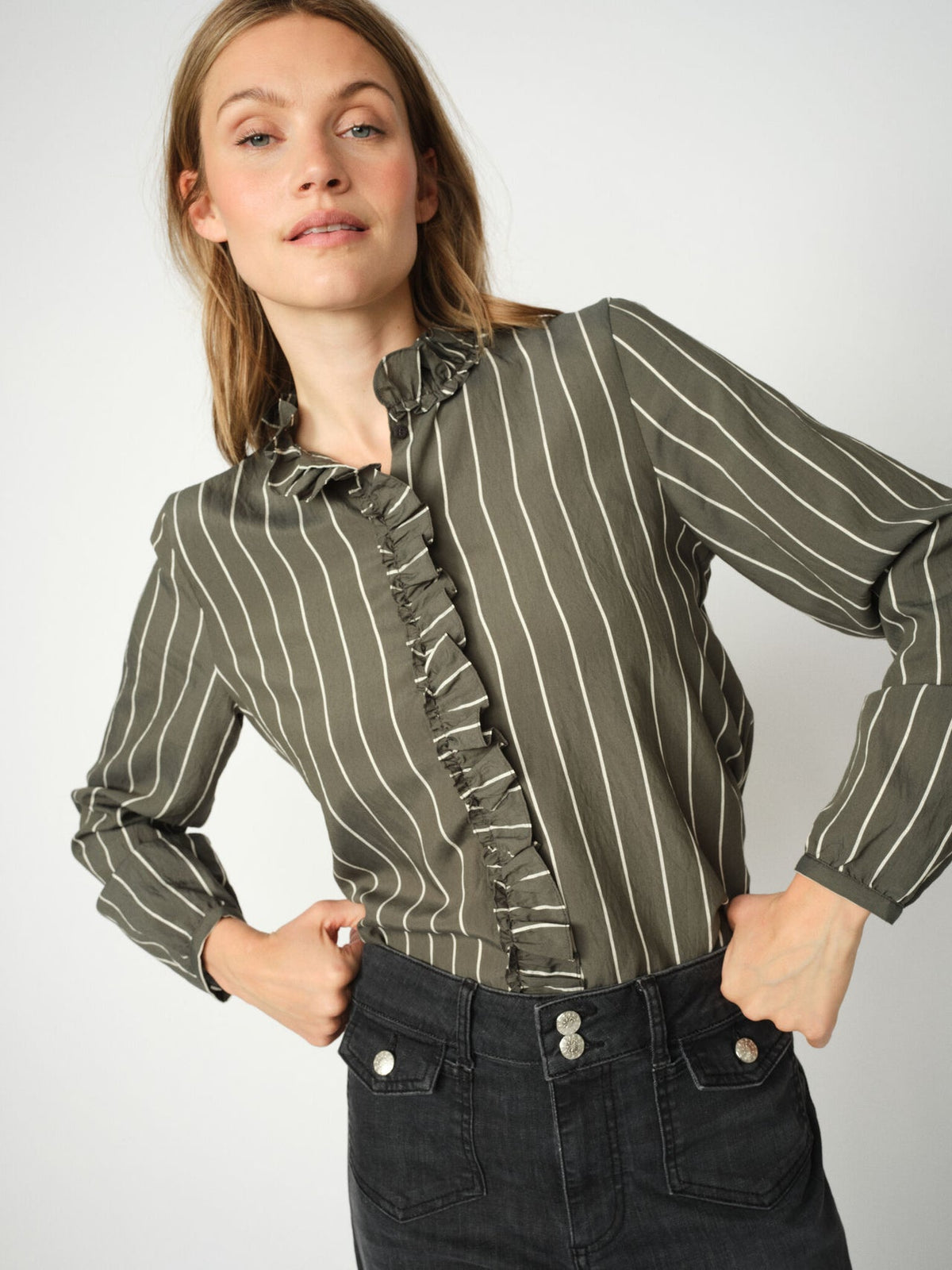 MOS MOSH - Billy Stripe Shirt - Urban Chic