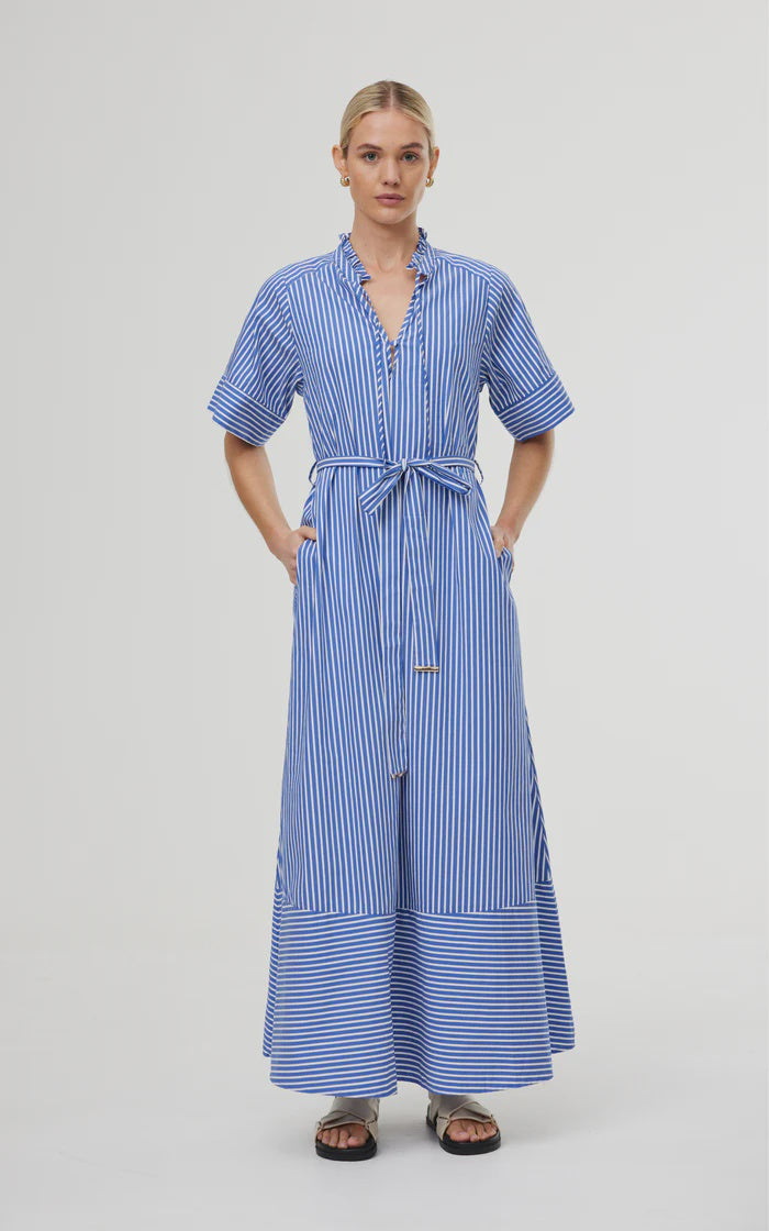 KINNEY - Dylan Dress Riviera Stripe