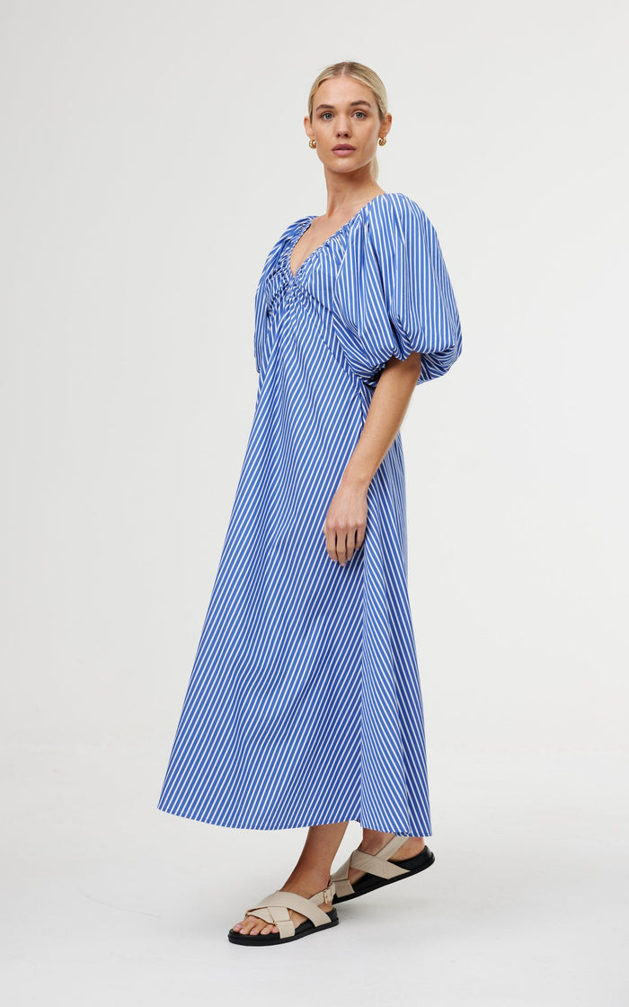 KINNEY - Mimi Dress Riviera Stripe