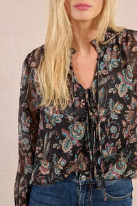 MOLLY BRACKEN - Black Amalia Blouse