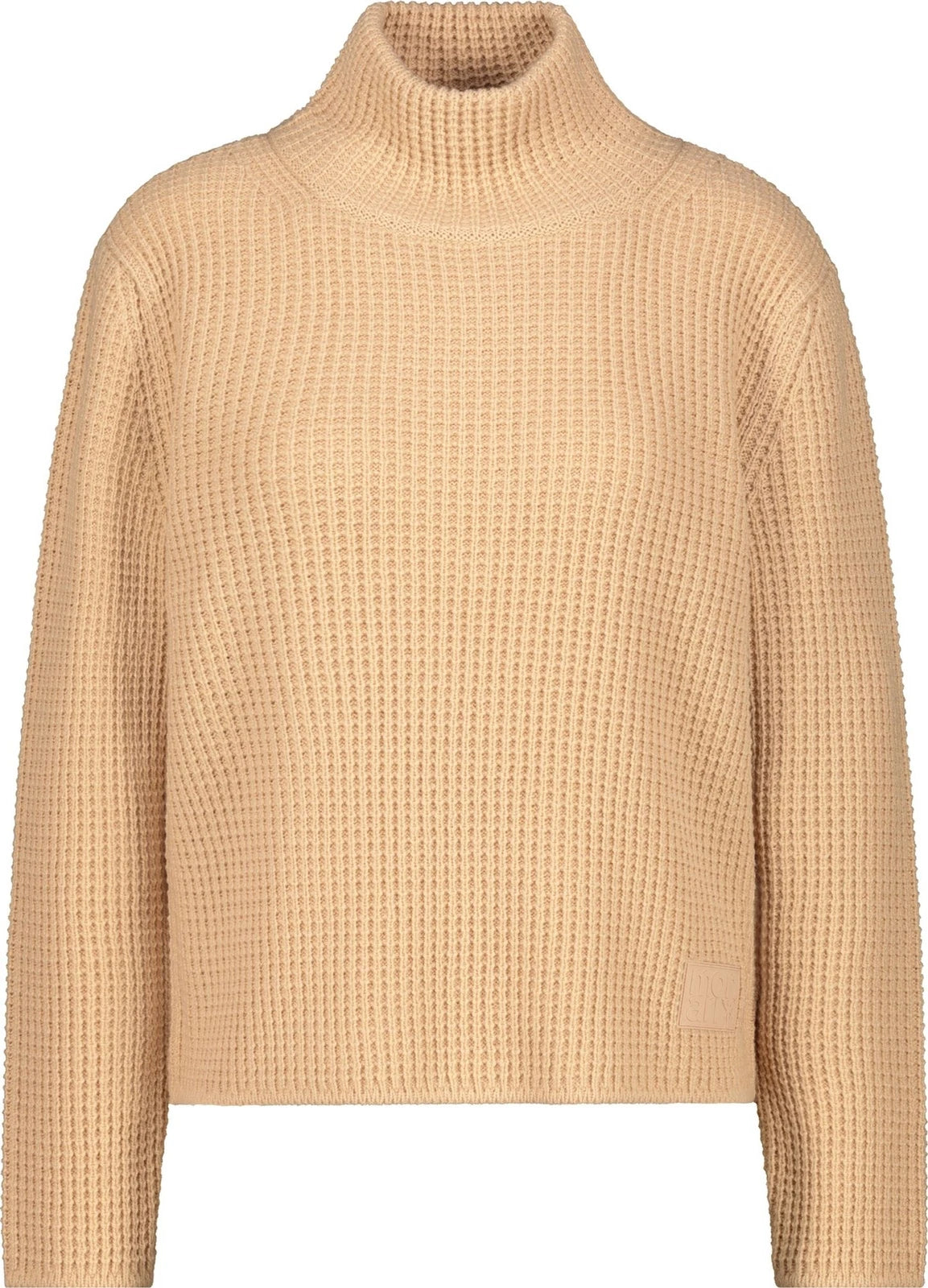 MONARI - Stand-Up Collar Knit - Soft Harmony