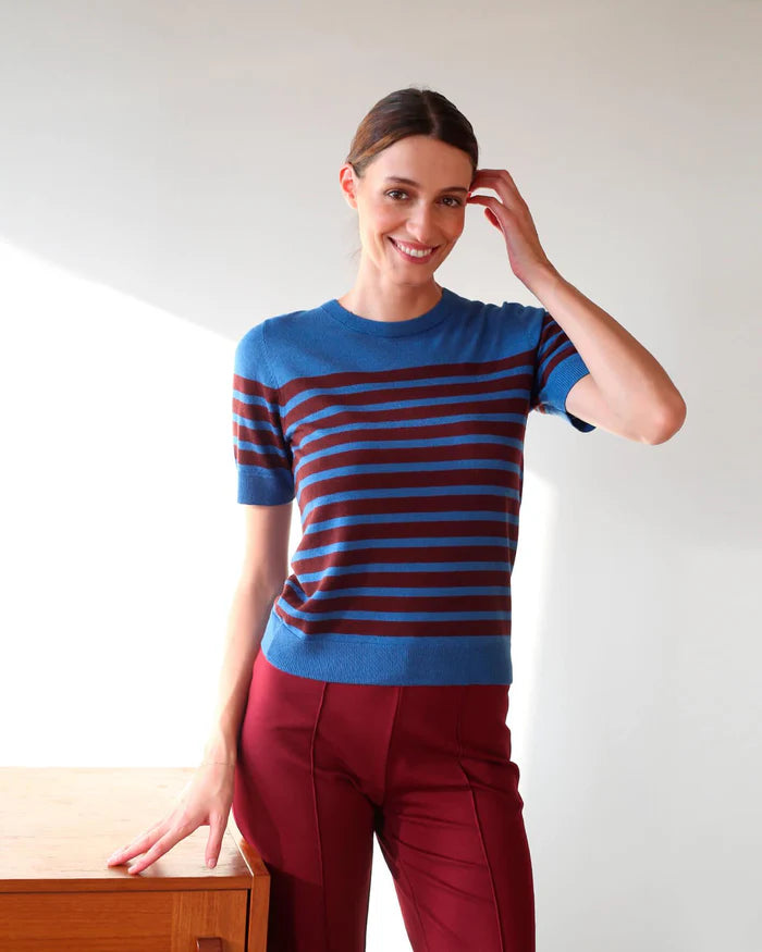 NICE THINGS - Sweater - Med Cobalt Blue