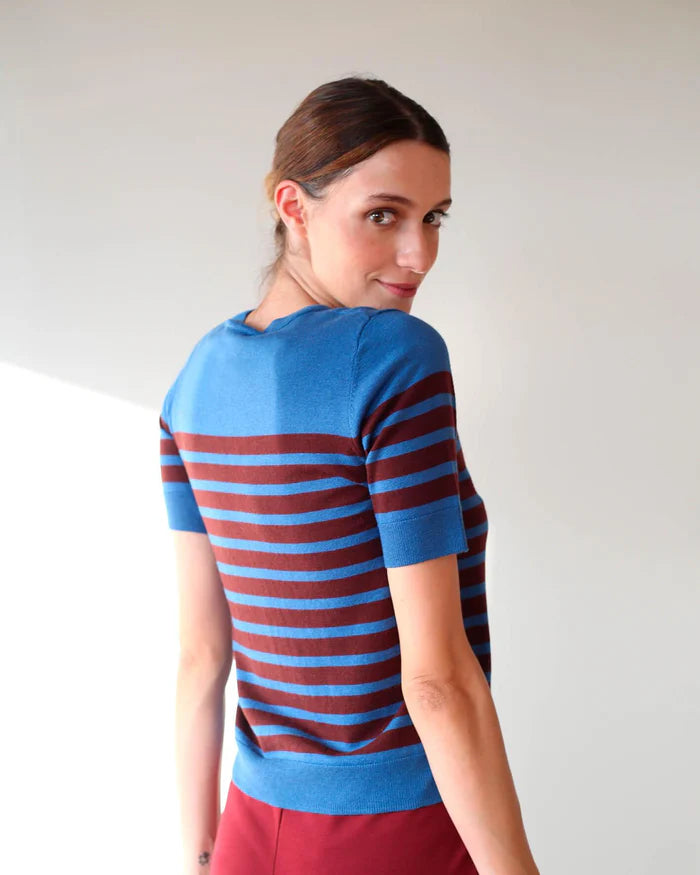 NICE THINGS - Sweater - Med Cobalt Blue
