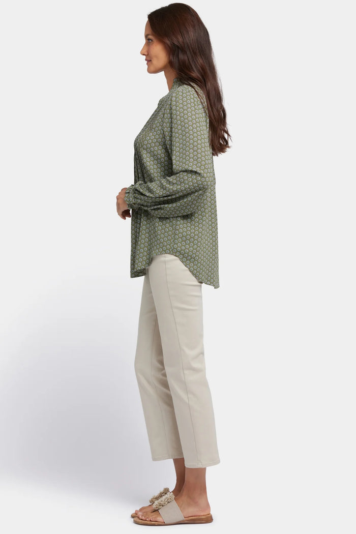 NYDJ - Pleated Front Tunic - Esmeralda