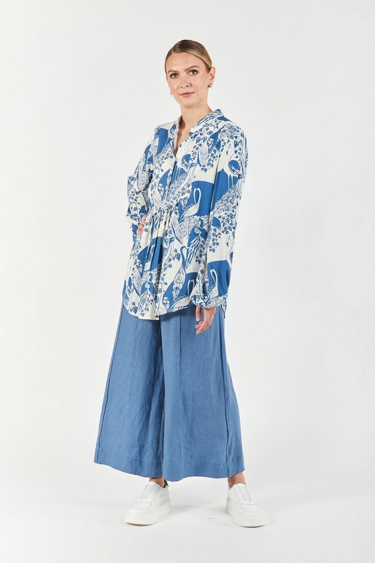 OBI - Flock Boho Shirt - Multi - DiSTiNCT