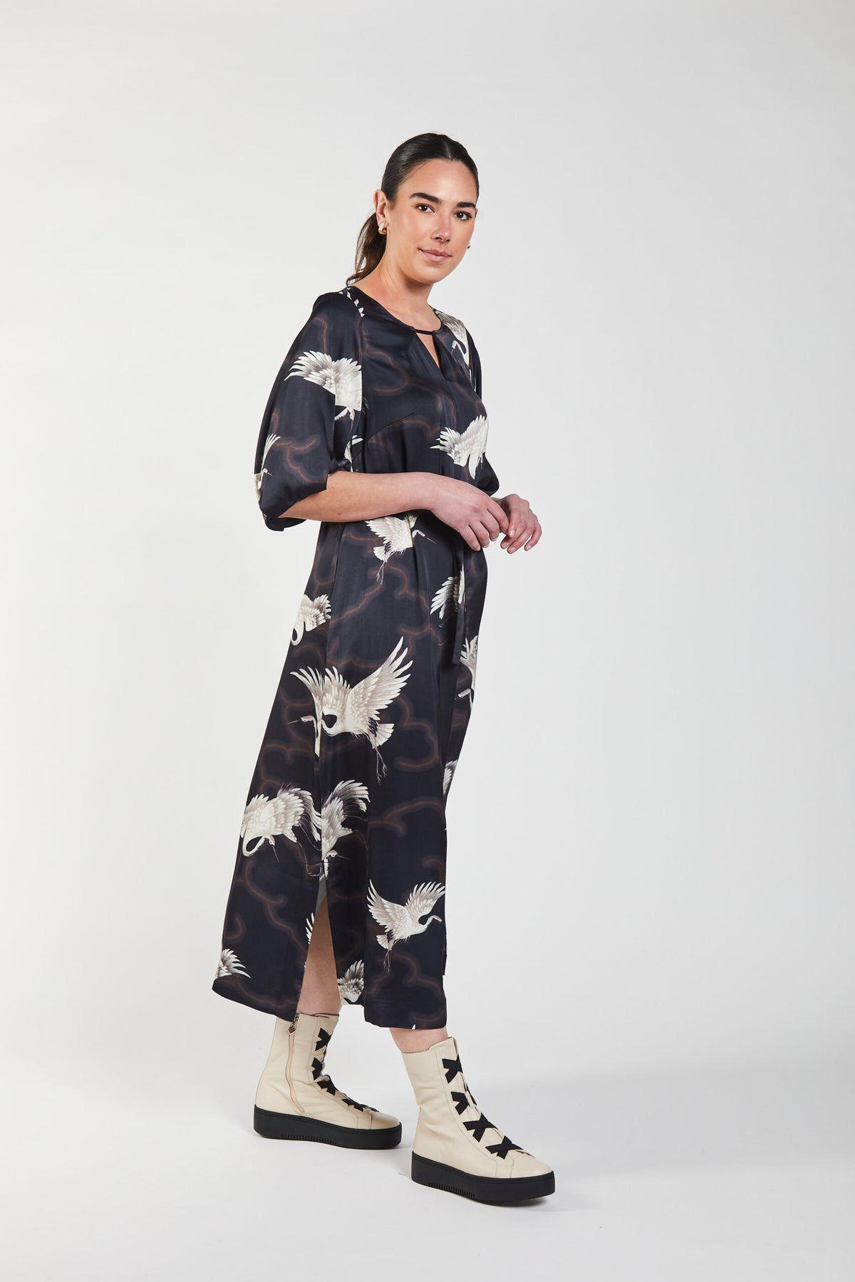 OBI - Crane Shift Dress