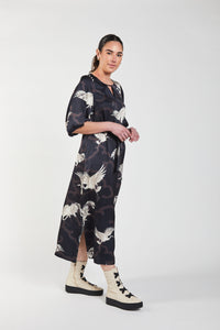OBI - Crane Shift Dress