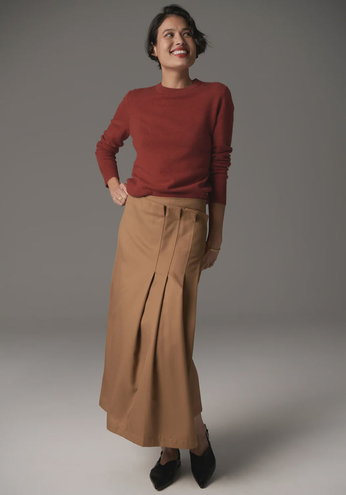 POL - Largo Crew Knit - Red