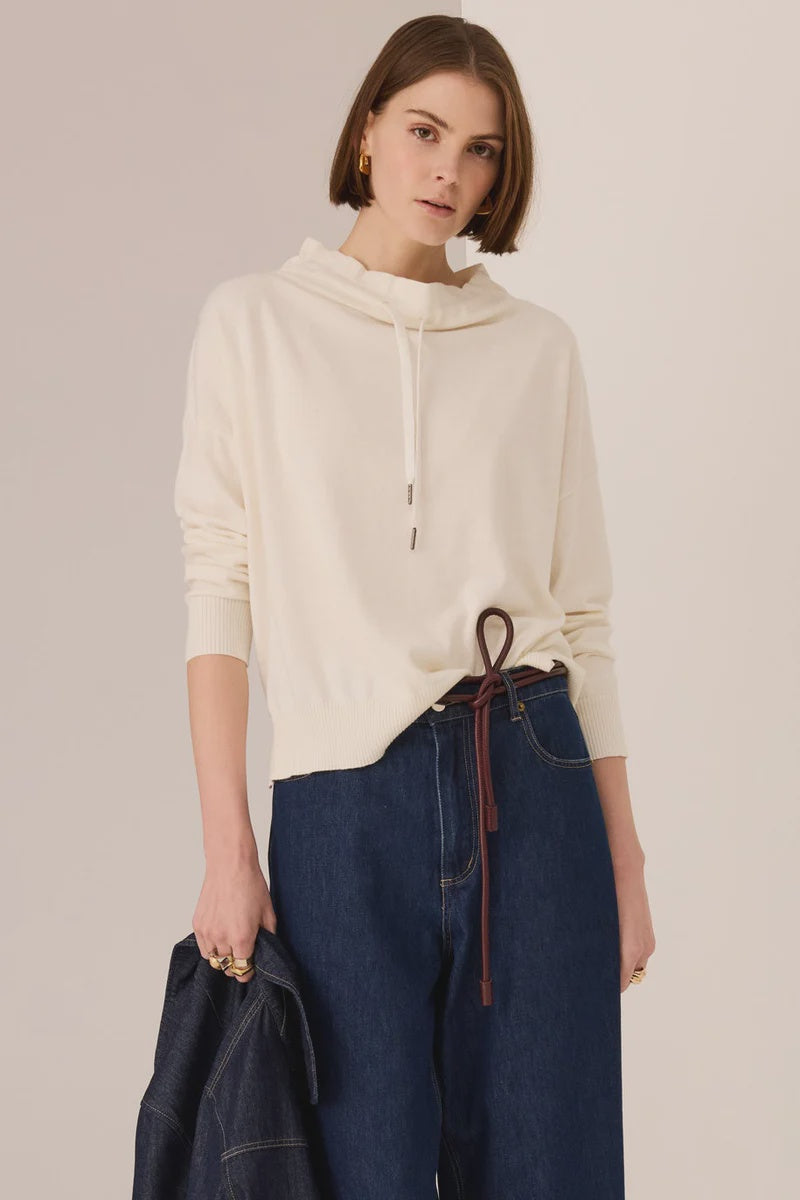 POL - Rowan - Drawcord Knit - Ivory