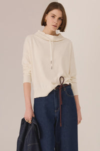 POL - Rowan - Drawcord Knit - Ivory