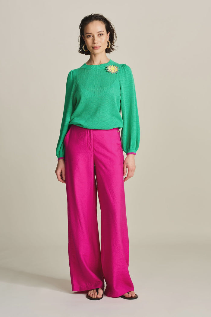 POM AMSTERDAM - Pants - Fuchsia