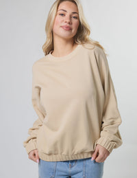 STELLA + GEMMA - Bubble Sweat - Oat