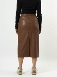 STELLA + GEMMA - Josie Skirt - Mocha - DiSTiNCT