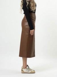 STELLA + GEMMA - Josie Skirt - Mocha - DiSTiNCT