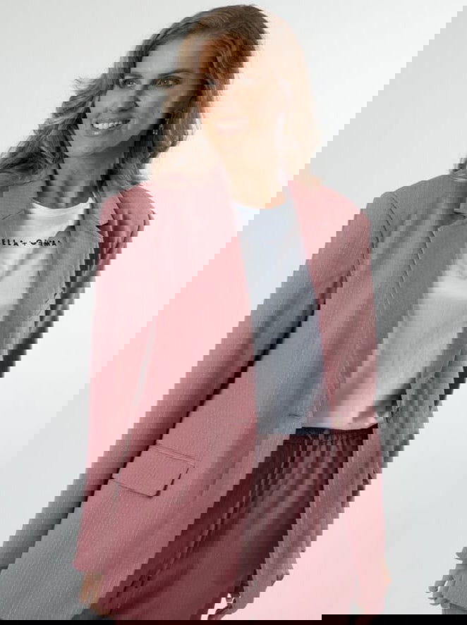 STELLA + GEMMA - Monaco Blazer Blush Sparkle - DiSTiNCT