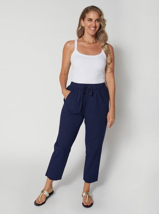 STELLA + GEMMA - Zuri Pant - Indigo - DiSTiNCT