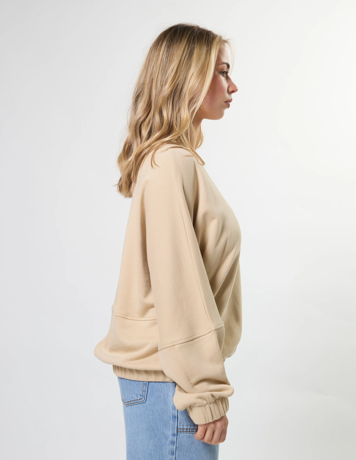 STELLA + GEMMA - Bubble Sweat - Oat